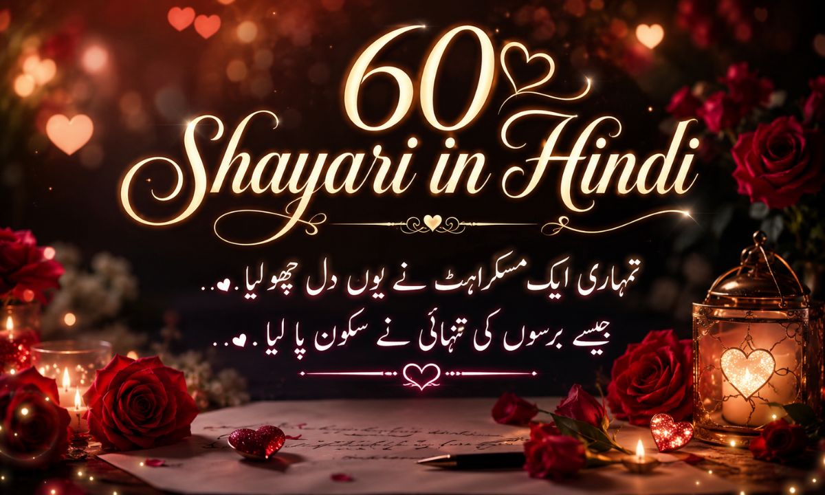 60 Shayari in Hindi