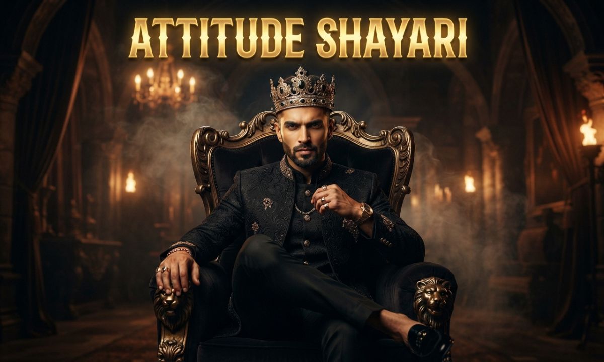 210 Best Attitude Shayari in Hindi, English & Urdu | दमदार Royal, Killer & Savage Shayari 👑🔥