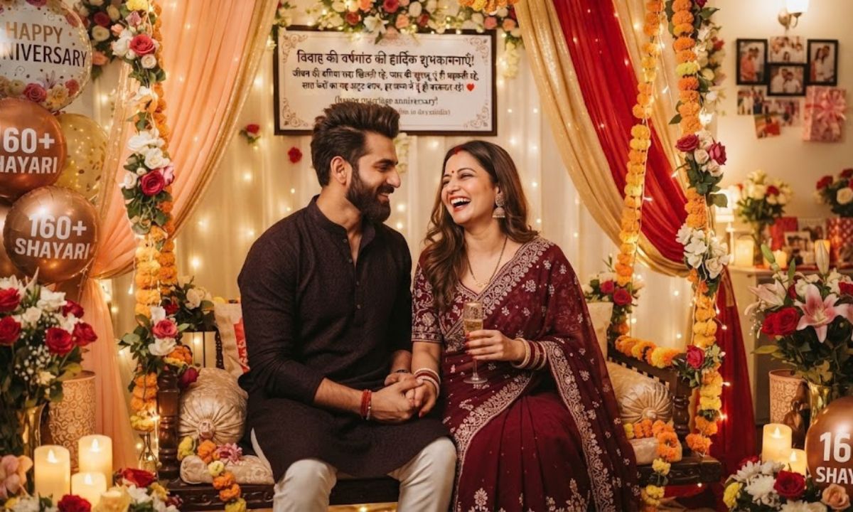 160+ Happy Marriage Anniversary Shayari in Hindi